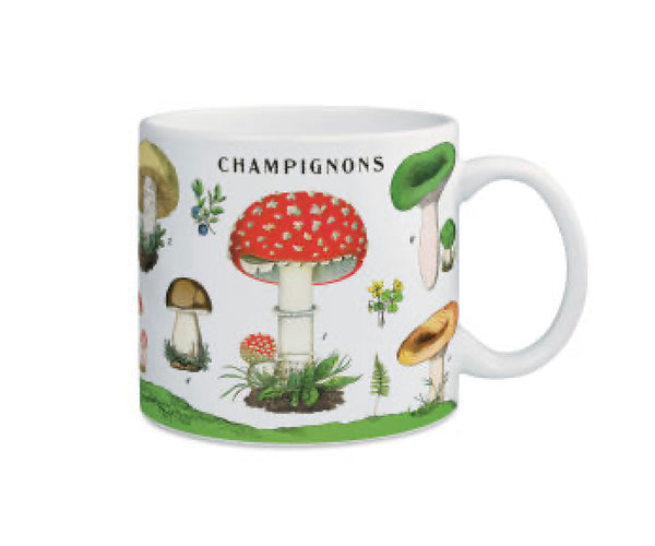 Vintage Mushroom Mug