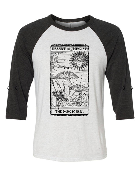 Magician Baseball Tee