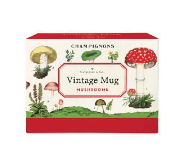 Vintage Mushroom Mug