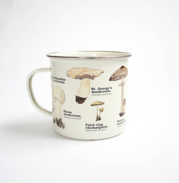 Mushroom Enamel Mug